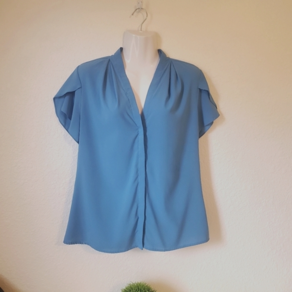 Calvin Klein Blue Blouse